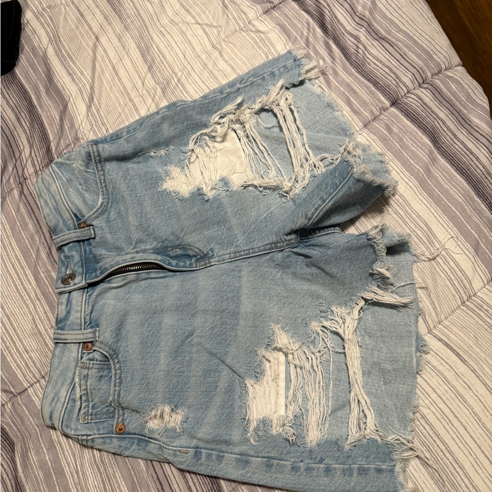 Distressed Denim American eagle Shorts